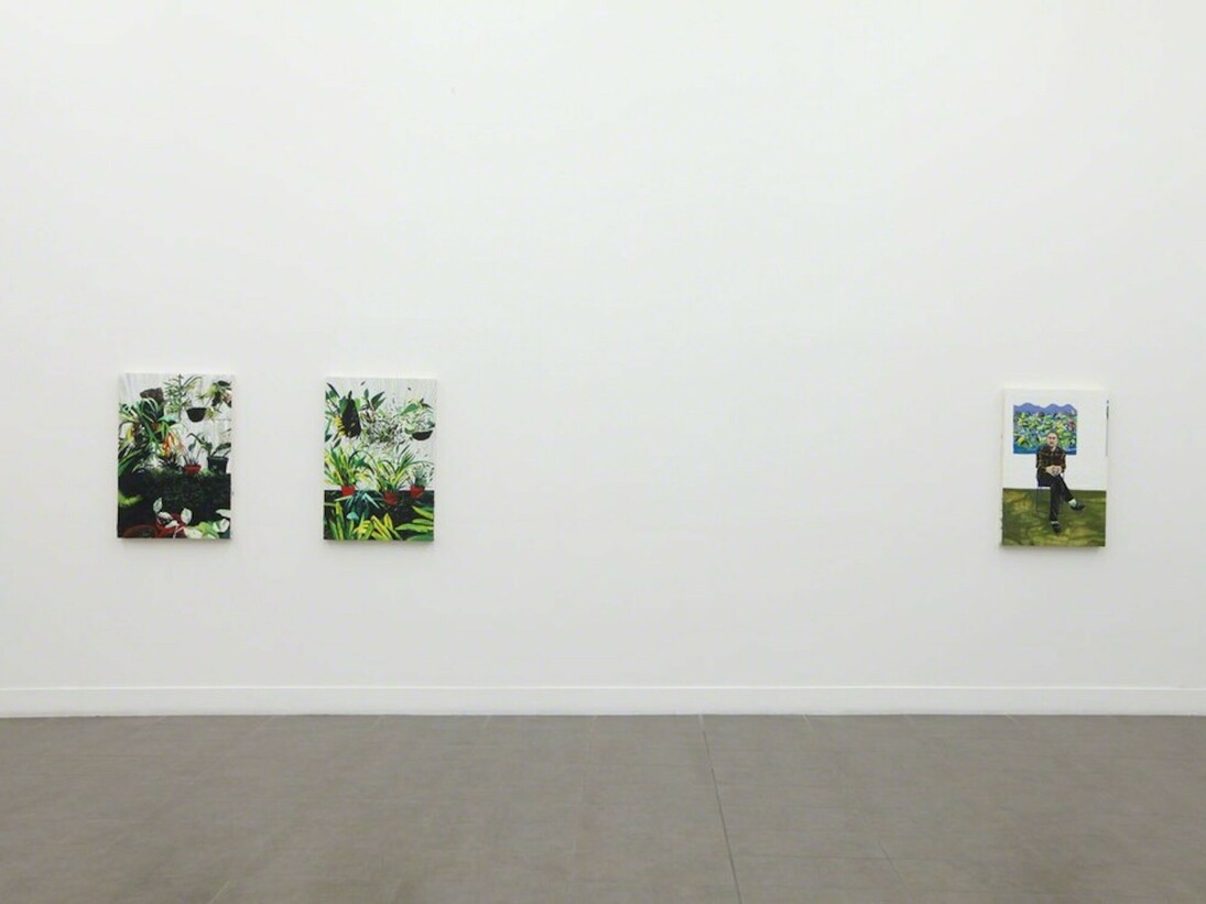 Raffi Kalenderian, Green River, Exhibition view. Courtesy of Brand New Gallery