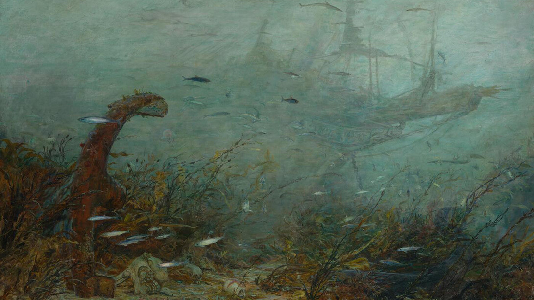 William Lionel Wyllie, Davy Jones's locker. Courtesy of National Maritime Museum