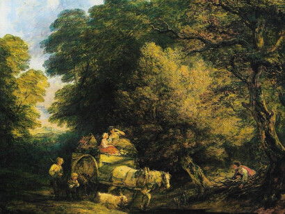 Thomas Gainsborough, “Il carro del mercato”