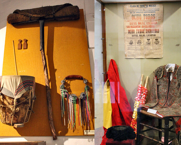 Fiestas y folclore, Exhibition view. Courtesy of Museo Unicaja de Artes y Costumbres Populares