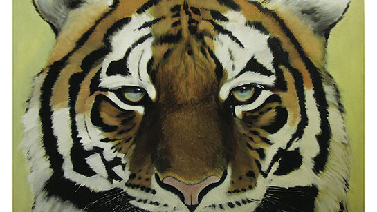 Katie Buckett, Monarch, 2015, oil on canvas, 122 x 153 cm