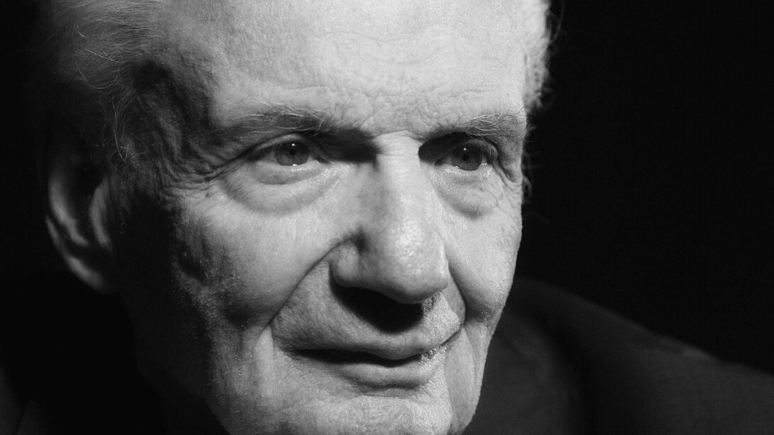 Miki Muster, on the 100th anniversary of his birth. Courtesy of City Museum of Ljubljana