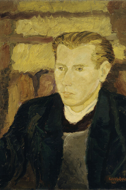 Bruno Cassinari, Ritratto di Ernesto Treccani, 1941