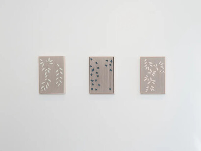 Amy Hamley, A new place to be from, exhibition view. Courtesy of Maybaum Gallery