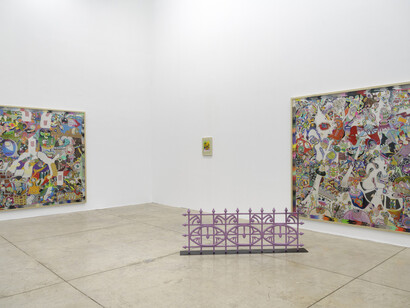 Thiago Barbalho, Segredos e feitiços, vista da exposição. Cortesia da Galeria Nara Roesler