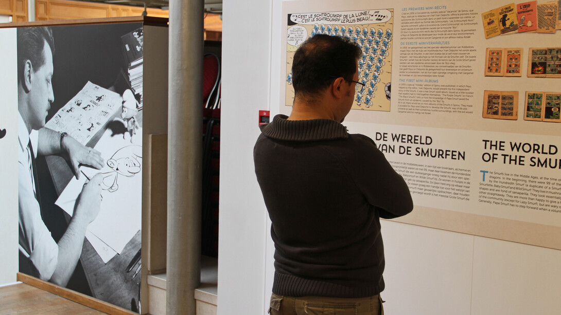 The Peyo Exhibition. Courtesy of Comics Art Museum