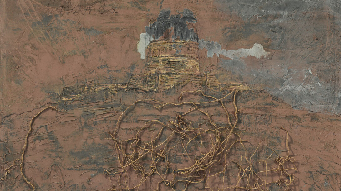 Anselm Kiefer, Orianda (detail), 1985-1991. Courtesy of Museo de Bellas Artes de Bilbao