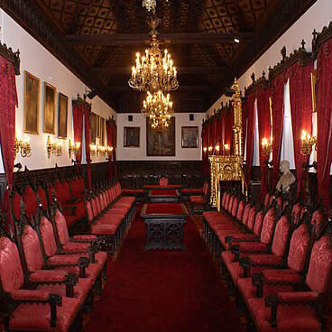 Salón de sesiones de la Academia Venezolana de la Lengua