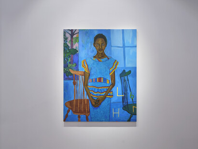 Khalif Tahir Thompson, Beautiful land, exhibition view. Courtesy of Zidoun‐Bossuyt Gallery