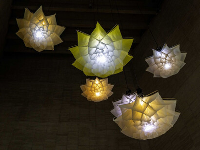 Drift, Amplitud / Pradera, vista de exhibición. Cortesía del MUSAC