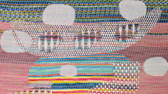 Xingyi Zhao, Five peas in a pod (detail), 2024. Courtesy of Zolla Lieberman Gallery