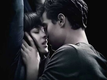 Dakota Johnson y Jamie Dornan en "50 sombras de Grey"