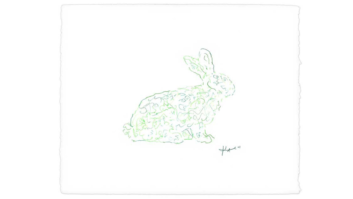 Eduardo Kac. Courtesy of Galerie Charlot