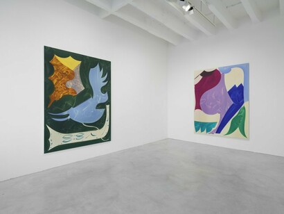 Patricia Treib, Armscye, exhibition view. Courtesy of Galerie Nordenhake