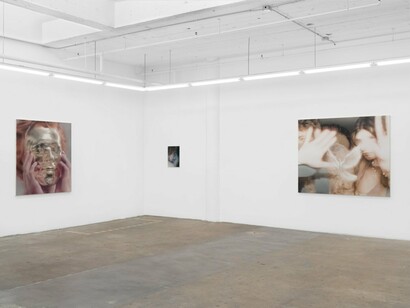 Tomas Harker, The lightness of being, exhibition view. Courtesy of Nicodim Gallery