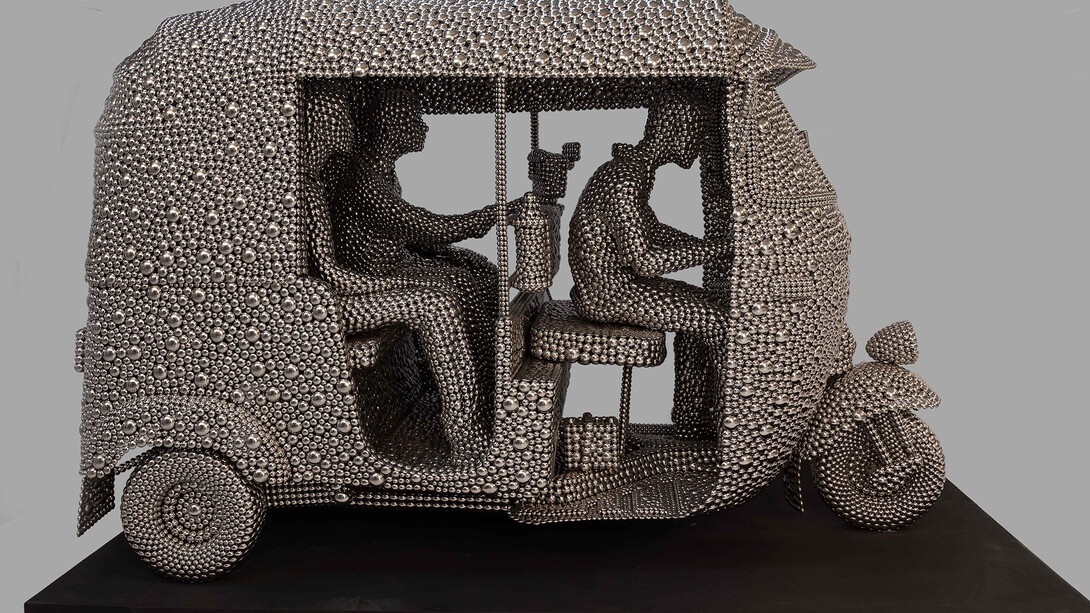 Valay Shende, Autoriskaw, Courtesy Opera Gallery 