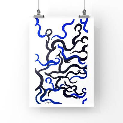 Anely Girondin, The movements of our roots. Courtesy of Kate Oh Gallery