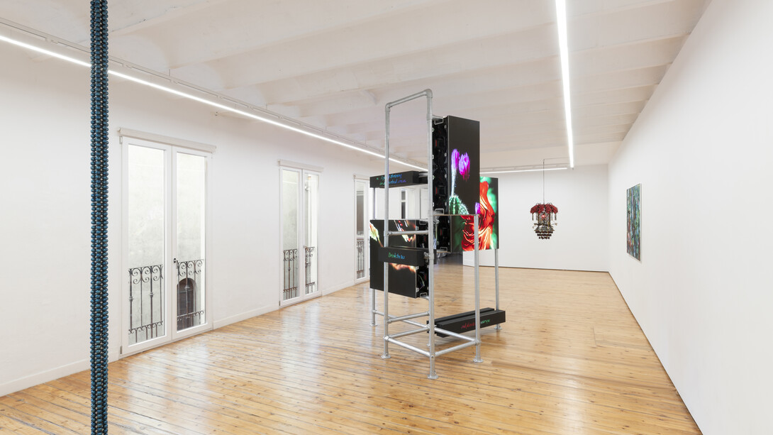 Varios artistas, Feral agency, vista de exhibición. Cortesía de Prats Nogueras Blanchard
