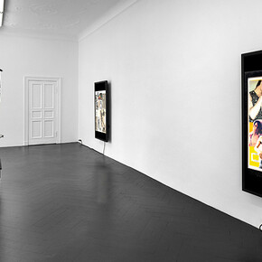 Richard Hawkins, Featuring 13 flamboyant fiends, Ausstellungsansicht. Mit freundlicher Genehmigung der Galerie Buchholz