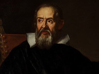 Anónimo; Galileo Galilei, s. XVII (detalle)