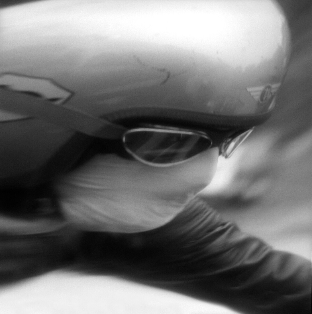 Alberto García-Alix, Piloto, 2014, Black and white photograph, © ADAGP Alberto García-Alix, Courtesy the artist and Kamel Mennour, Paris