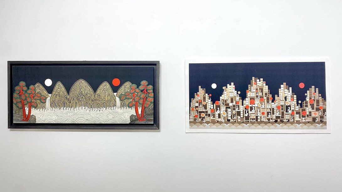 UES Minhwa Exhibition, exhibition view. Courtesy of Kate Oh Gallery