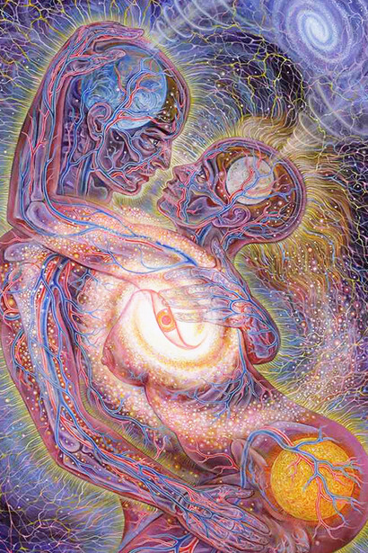 Alex Gray- Love Is a Cosmic Force