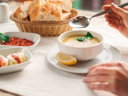 Lentil soup, a classic Turkish delight