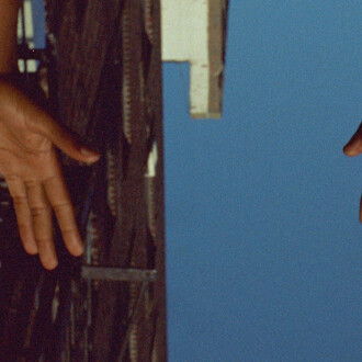 Miatta Kawinzi, video still from She gather me. Courtesy of CUE art foundation