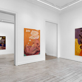 Shanee Roe, Snarl bloom, exhibition view. Courtesy of Nino Mier Gallery