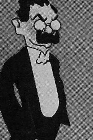 Caricaturas de presidentes mexicanos publicadas en el libro "El dilema de México", Carl William Ackerman, 1918