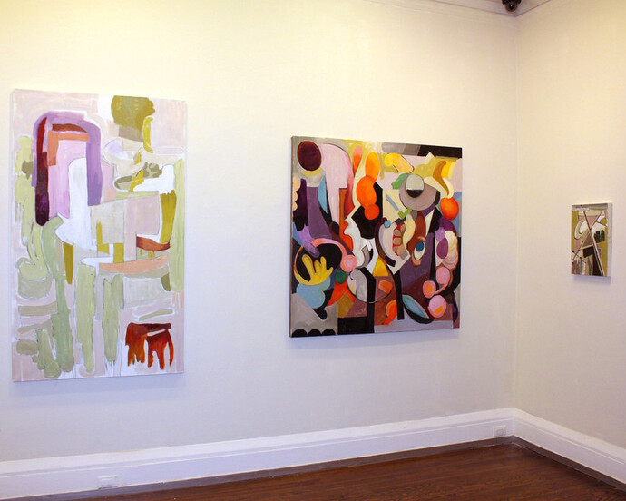 Lois Dickson, Exhibition view.Courtesy of The New York Studio School