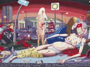 Grayson Perry, Lamentation from the vanity of small differences. Courtesy of Mudac