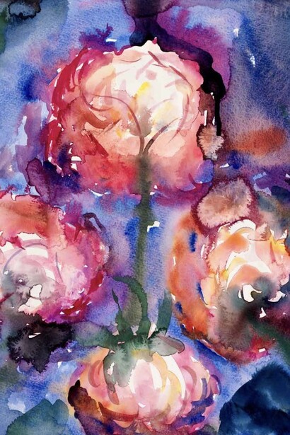 Anselm Kiefer, Orage de roses [Storm of roses] (detail), 2013. Mit freundlicher Genehmigung des Künstlers und der Bastian Gallery © Foto von Céline Bastian, Berlin