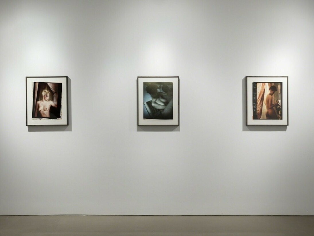 Mark Morrisroe. Works from 1982 - 85, Exhibition view. Courtesy of Alexander and Bonin