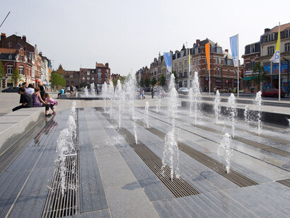 Lille, Armentières Square by Atelier des paysages