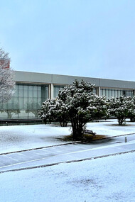 Exterior view, Fukui Prefectural Library and Archives © Alma Reyes