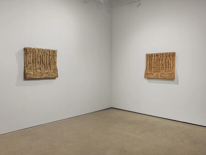 Eva Jospin, Vanishing points, exhibition view. Courtesy of Mariane Ibrahim