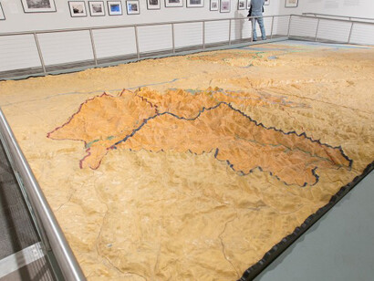The Relief Map of the New York City Water Supply System. Courtesy of Queens Museum 