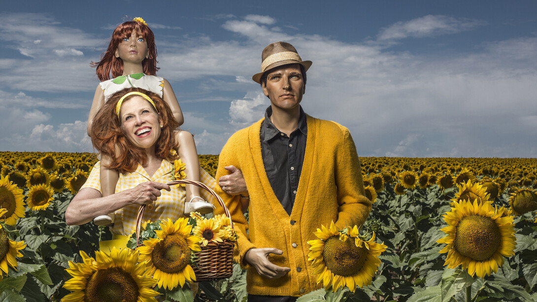 Suzanne Heintz. Sunflowers, 2015. Photograph, Framed, Edition of 5. 41 × 61 in, 104.1 × 154.9 cm