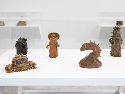 Shinichi Sawada, Agents of clay, exhibition view. Courtesy of Contemporary Art Museum 