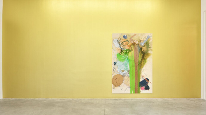 John M Armleder. Courtesy of Almine Rech Gallery