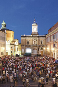 La Piazza del Popolo a Ravenna