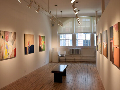 Continuation of Color and Abstraction. Courtesy of Carter Burden Gallery