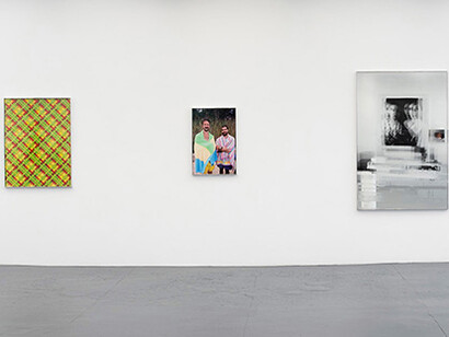 Eileen Quinlan, Line call, exhibition view. Courtesy of Miguel Abreu Gallery