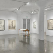 Sandow Birk: an illustrated history of the present, exhibition view. Courtesy of Catharine Clark Gallery 