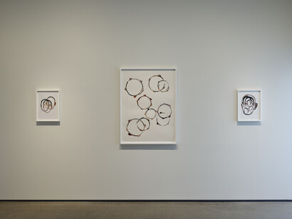 Christian Marclay, Listening, exhibition view. Courtesy of Gallery Koyanagi