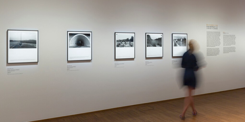 Austria. Photography 1970-2000, Exhibition view. Courtesy of Albertina