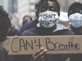 Black Lives Matter protests against systematic racism and police brutality