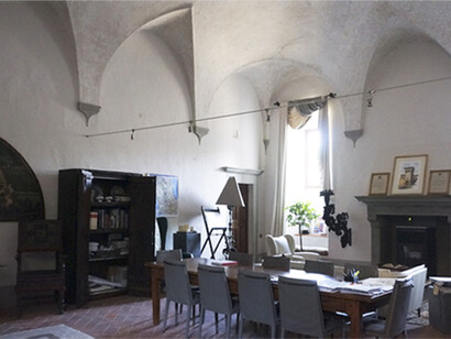 Il piano terra del Castello di Cafaggiolo